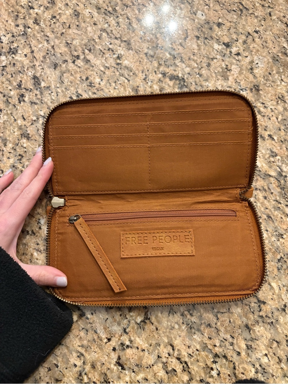 Free People Distressed Vegan Wallet - Picture 5 of 5